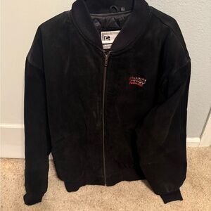 Black Bomber Jacket